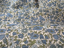 Load image into Gallery viewer, Baby Blue Poppy &amp; Daisy  Liberty of London 100% Cotton Tana Lawn   1/4 Meter Price