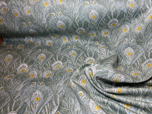 Mint Green Queen Hera Liberty of London 100% Cotton Tana Lawn.   1/4 Metre Price