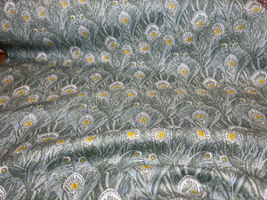 Mint Green Queen Hera Liberty of London 100% Cotton Tana Lawn.   1/4 Metre Price