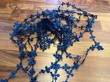 Load image into Gallery viewer, Navy Blue French Knot Trim  9 metres