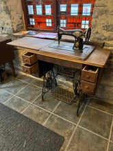Load image into Gallery viewer, Vintage Singer Treadle Sewing Machine Serial #JA603663