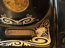 Load image into Gallery viewer, Vintage Singer Treadle Sewing Machine Serial #JA603663