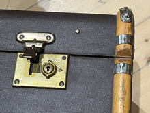 Load image into Gallery viewer, Vintage English Steamer Travel Trunk