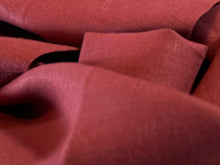 Load image into Gallery viewer, Root Red 100% Linen     1/4 Meter Price