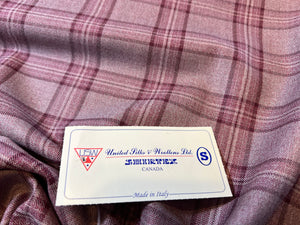FF#63 65% Wool 20% Silk 15% Linen  Remnant 75% off!!