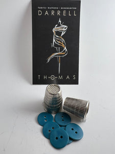 Matte Turquoise Mother of Pearl   Price per Button