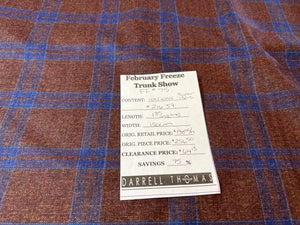 FF#75 100% Wool Flannel Super 130's   Remnant 75% off!!