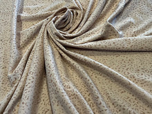 Load image into Gallery viewer, #1965 Tan Modern Leopard 95% Polyester 5% Spandex Knit Remnants. 75% off!!!  8X Available