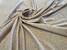 Load image into Gallery viewer, #1965 Tan Modern Leopard 95% Polyester 5% Spandex Knit Remnants. 75% off!!!  8X Available
