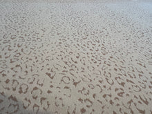 Load image into Gallery viewer, #1965 Tan Modern Leopard 95% Polyester 5% Spandex Knit Remnants. 75% off!!!  8X Available