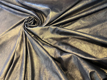 Load image into Gallery viewer, #1967 Sueded Ant. Gold Metal 95% Polyester 5% Spandex Knit Remnants. 75% off!!!  6X Available