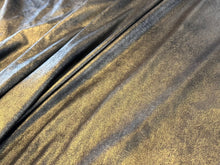 Load image into Gallery viewer, #1967 Sueded Ant. Gold Metal 95% Polyester 5% Spandex Knit Remnants. 75% off!!!  6X Available