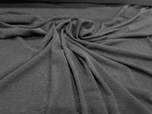 Load image into Gallery viewer, #1969 Black Textured Shear 95% Polyester 5% Spandex Knit Remnants. 75% off!!!  6X Available