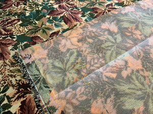 Flowers & Foliage Tapestry  100% Polyester Crypton   1/4 Metre Price