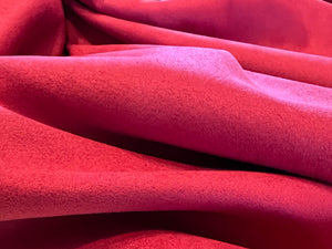 Cranberry UltraSuede. 60% off   Price per 1/4 Metre