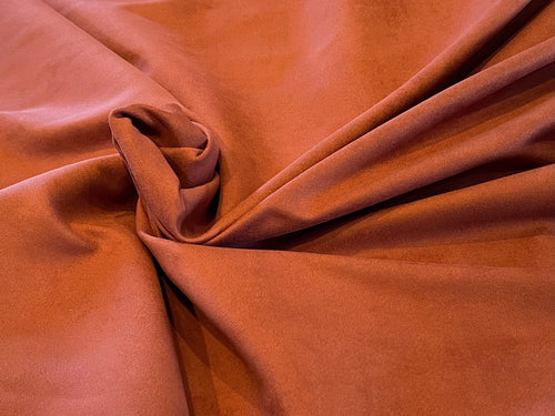 Pimento Red  UltraSuede 60% off.  Price per 1/4 Metre