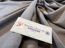 Load image into Gallery viewer, FF#119 Taupe Pinstripe 100% Wool Gabardine Remnant    75% off!!  2x Available