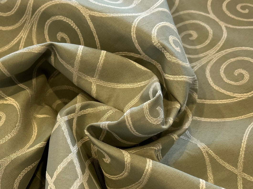 Sage Classic Swirl 64% Rayon 36% Polyester 30,000 DR   1/4 Meter Price