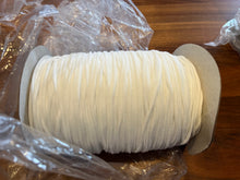 Load image into Gallery viewer, 250 meter Roll  Super Soft / 6mm White elastic 75% off!!!