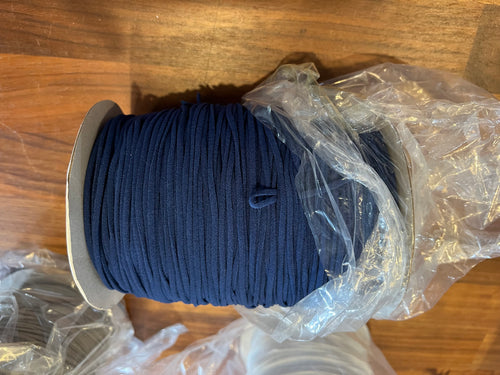 250 meter Roll  Super Soft / 6mm Blue elastic 75% off!!!