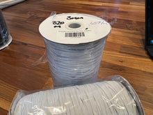 Load image into Gallery viewer, 320 meter Roll Braided White 1/8&quot; / 3mm elastic 75% off!!!