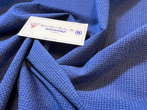 FF#127  Royal Blue  100% Cotton Twill Suiting Remnant     85% off!!  3x Available