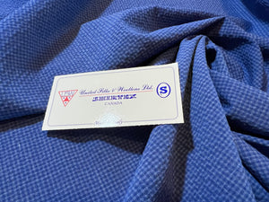 FF#127  Royal Blue  100% Cotton Twill Suiting Remnant     85% off!!  3x Available
