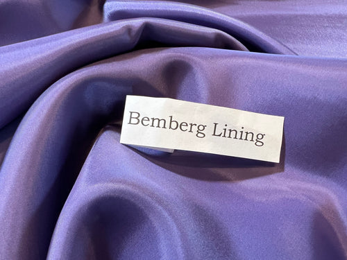 Orchid Purple Bemberg Lining.      1/4 Meter Price