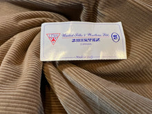 Load image into Gallery viewer, FF#155   Beige Wide Wale Corduroy 98% Cotton 2% Elastane Remnant     80% off!!