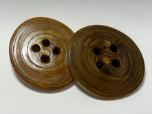 Load image into Gallery viewer, 2 1/2&quot; sumac Wood Button.   Price per Button