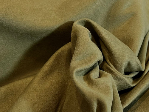 Green UltraSuede 60% off.  Price per 1/4 Metre