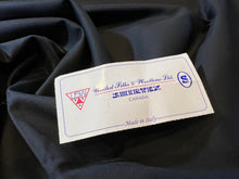 Load image into Gallery viewer, FF#169  Black  100% Wool Gabardine Remnant  Super 150&#39;s     75% off!!