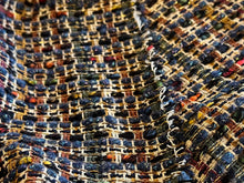 Load image into Gallery viewer, Multi Coloured Couture Tweed  35% Wool 15% Acrylic 15% Polyester 10% Mohair 10% Alpaca 10% Cotton 5% Other