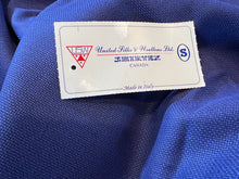 Load image into Gallery viewer, FF#187 Deep Royal Blue 100% Wool Mesh Remnant    75% off!!