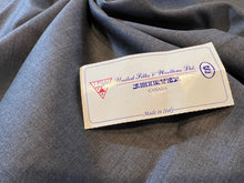 Load image into Gallery viewer, FF#190 Grey Flannel 100% Wool Gabardine Remnant Super 130&#39;s   75% off!!