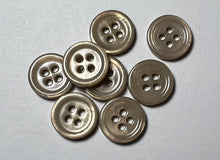 Load image into Gallery viewer, Beige  MOP 4 Hole Button