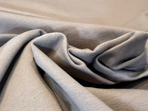 Pebble Grey Soft French Terry 94% Cotton 6% Elastane.   1/4 Metre Price
