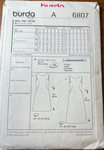 Load image into Gallery viewer, Burda #6807 Size 8-20