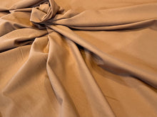 Load image into Gallery viewer, Camel Soft French Terry 94% Cotton 6% Elastane.   1/4 Metre Price
