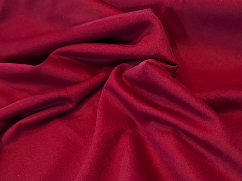 Radiant Red 100% Virgin Wool    1/4 Metre Price