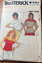 Load image into Gallery viewer, Vintage Butterick #4451 Size Small