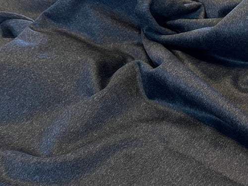 Charcoal Grey 100% Virgin Wool    1/4 Metre Price