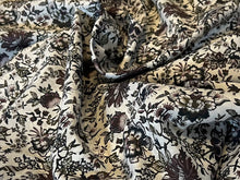 Load image into Gallery viewer, Christelle Liberty 100% Cotton Tan Lawn   Price Per 1/4 Metre