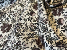 Load image into Gallery viewer, Christelle Liberty 100% Cotton Tan Lawn   Price Per 1/4 Metre