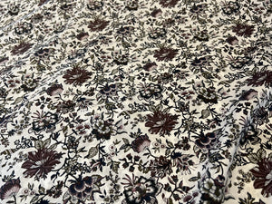 Christelle Liberty 100% Cotton Tan Lawn   Price Per 1/4 Metre