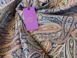 Liberty Paisley Park Mauve & Rose 100% Cotton Tana Lawn.  1/4 Metre Price