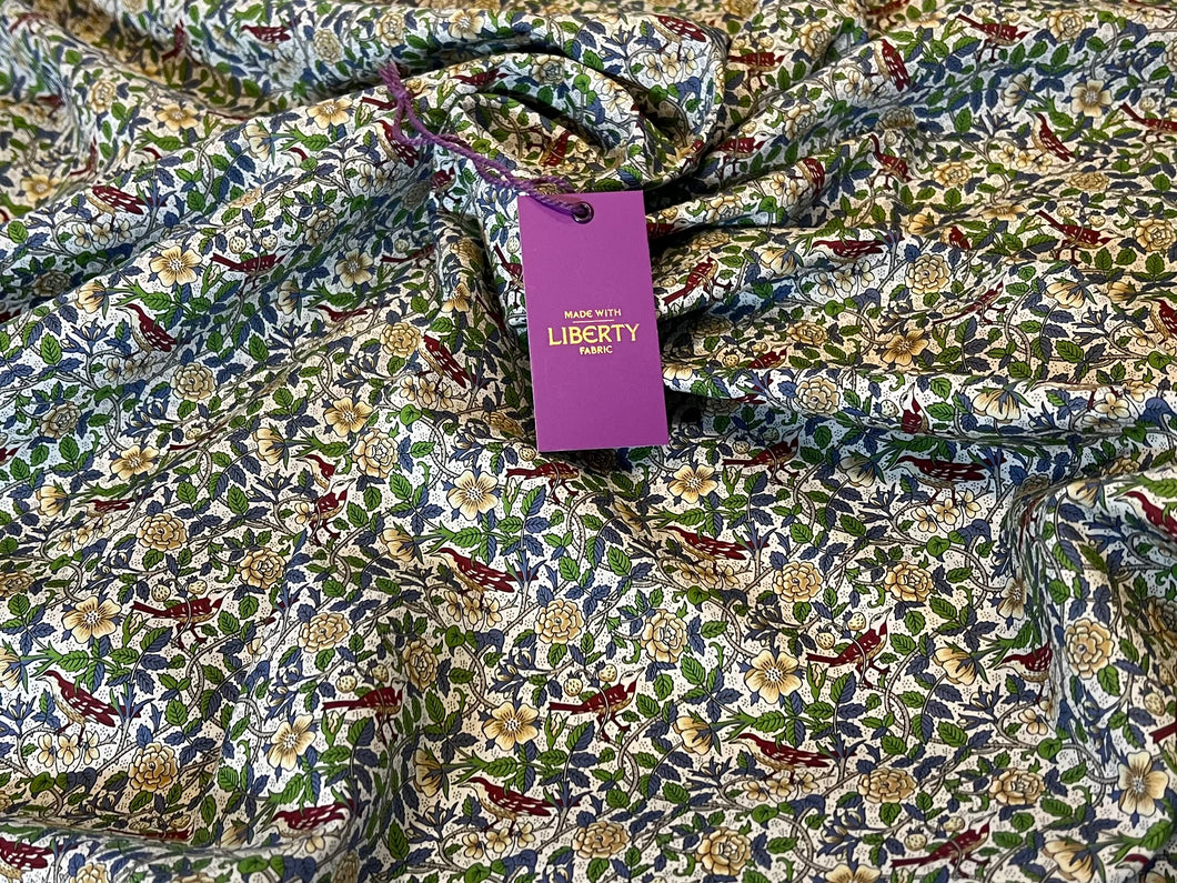 Strawberry Tree Liberty of London  Tana Lawn 100% Cotton    Price per 1/4 Metre