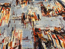 Load image into Gallery viewer, #1417 New York Skyline Brushed Jersey Remnant