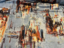 Load image into Gallery viewer, #1417 New York Skyline Brushed Jersey Remnant