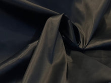 Load image into Gallery viewer, Black 97% Silk 3% Elastane Double Faced Peau de Soie.   1/4 Metre Price